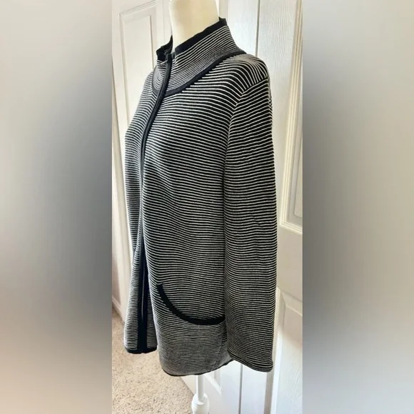 Soft surroundings cardigan jacket blazer woman’s size medium coat - Picture 2 of 4